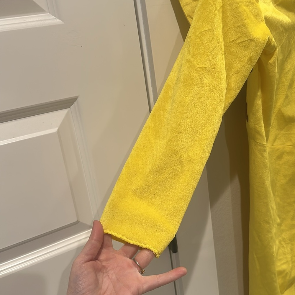EUC Yellow Pokemon Pikachu Halloween Dress Up Costume Onesie Boys Med Size 8-10 - Picture 3 of 10